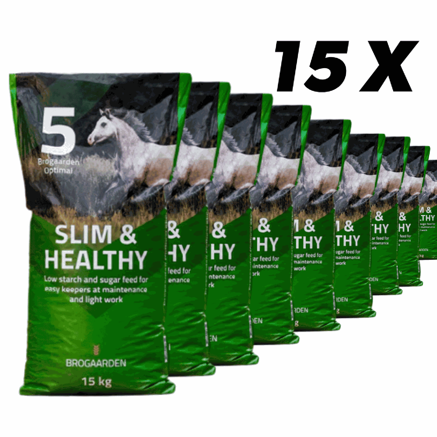 Brogaarden Optimal #5 Slim og Healthy – 15 x 15 kg