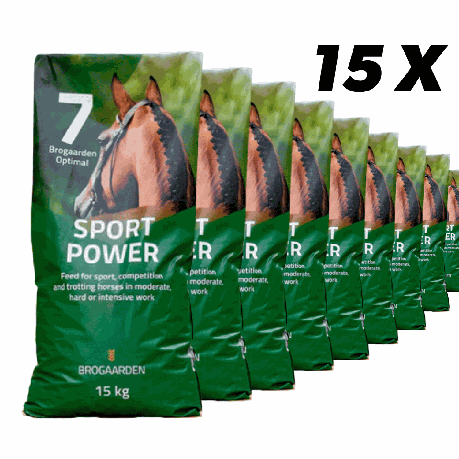 Brogaarden Optimal #7 Sport Power - 15 x 15 kg