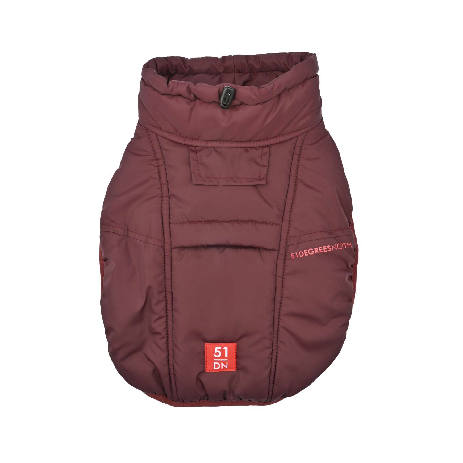 Teckel Antarctica Coat (Dachshund) - S , Burgundy