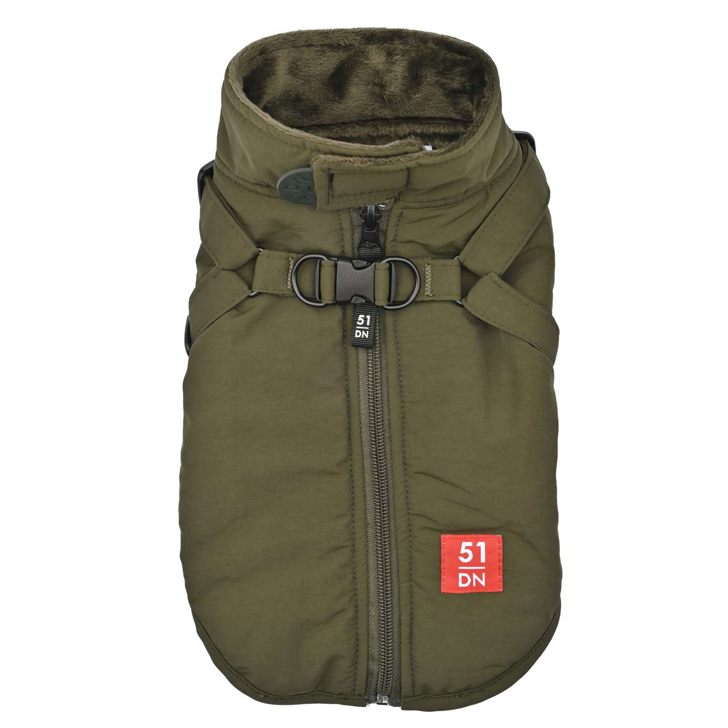 Rain Harness Coat - 36 cm , Dark Green