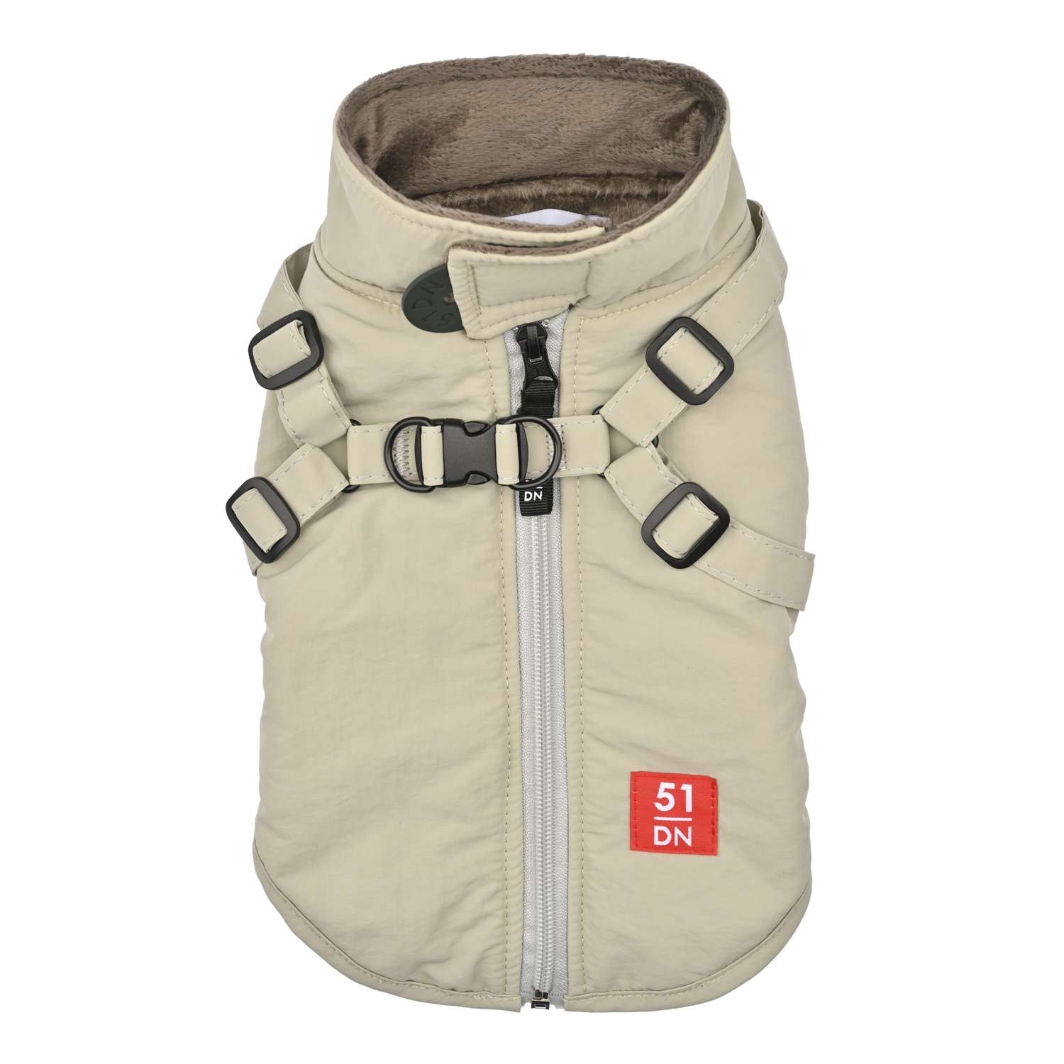 Rain Harness Coat - 40 cm , Grey