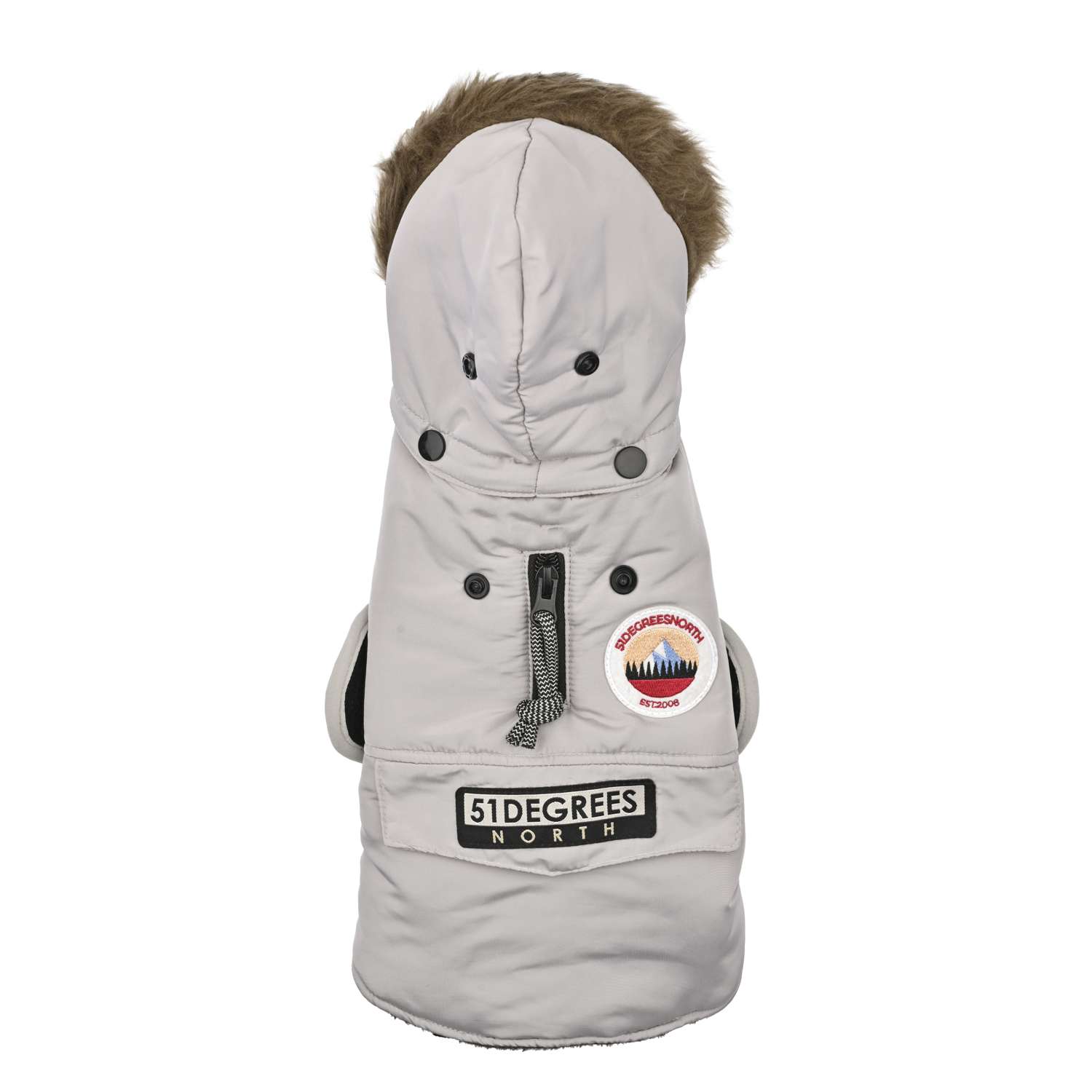 Inuit Coat - 28 cm , Light Grey