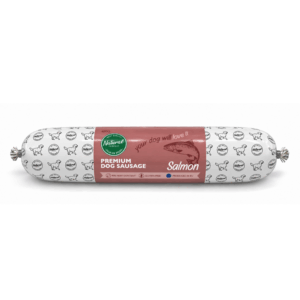 Premium Dog Sausage Salmon 400 g. (Træningspølse)